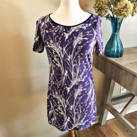 Laundry by Shelli Segal Print Shift Dress size 2 - Picture 1 of 3
